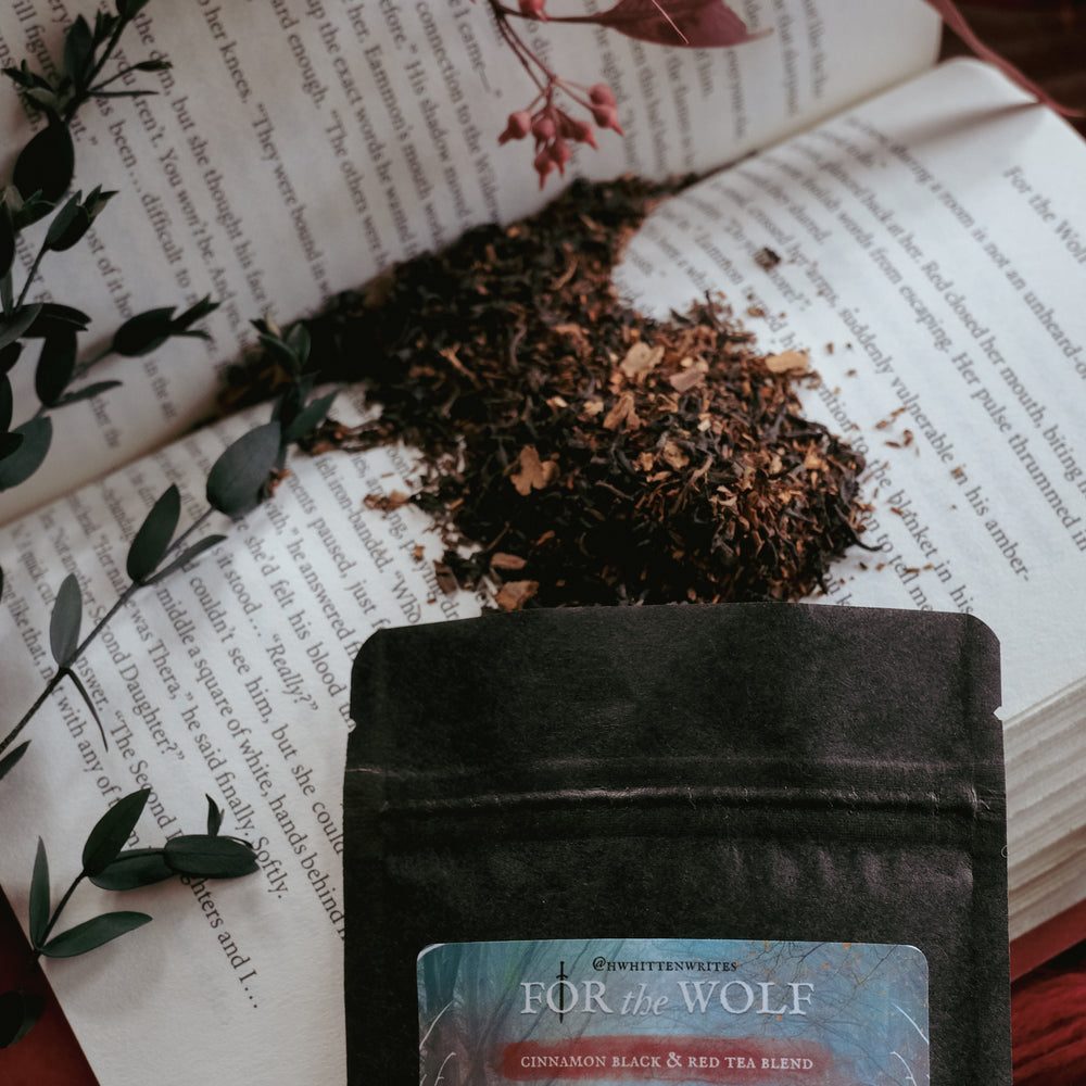 For the Wolf Black & Red Tea Blend - Collaboration w/ Hannah Whitten
